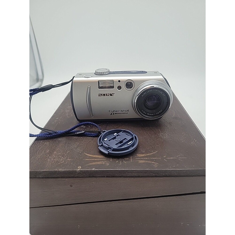 Sony Cyber-Shot 2.1MP Digital Camera DSC-P50 Working? Tested